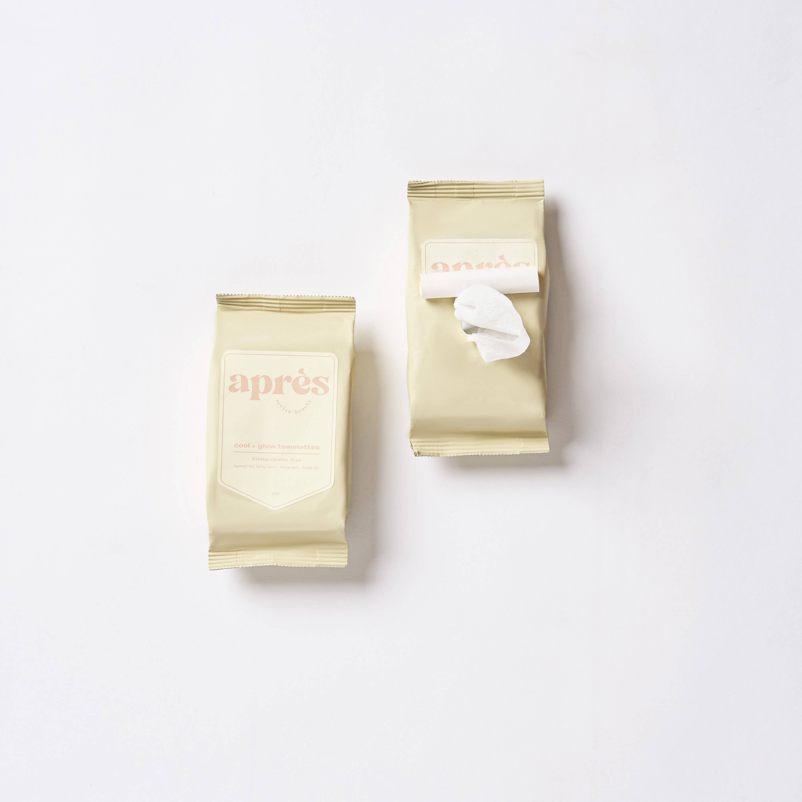 Image of Après Beauty - Cool + Glow Facial Towelettes